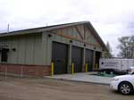 Ambulance barn on May 18, 2007.