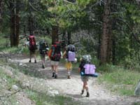 Green River Lakes wilderness trailhead. Photo by Pinedale Online.