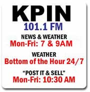 KPIN 101.1 FM Radio, Pinedale, Wyoming