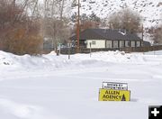 Snow For Sale. Photo by Pinedale Online.