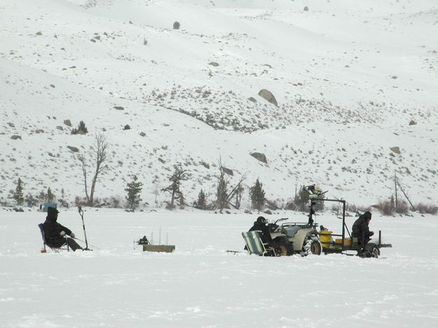Ice Fishing Derby. Photo by Pinedale Online.