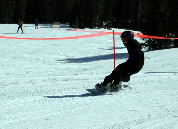 Snowboard Racer. Photo by Pinedale Online.