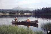 Canoeing near Big Sandy. Photo by Big Sandy Lodge.