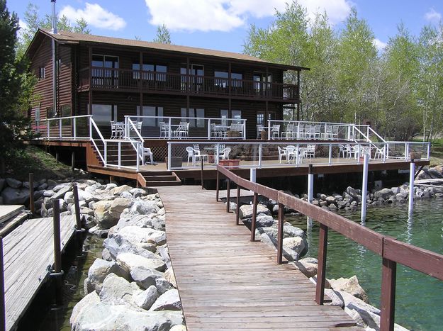 Lakeside Restaurant. Photo by Pinedale Online.