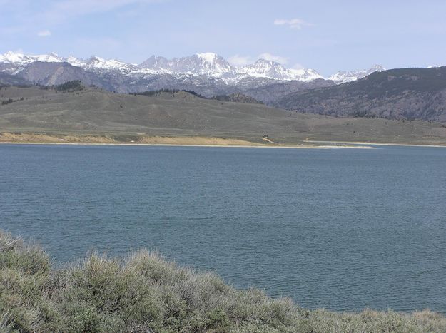 Ice is off Soda Lake. Photo by Pinedale Online.