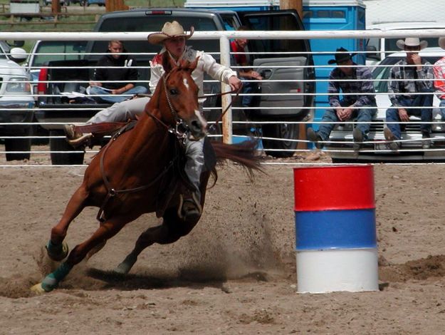 Barrel Racing. Photo by Pinedale Online.