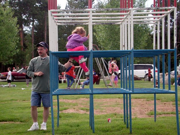 Monkey Bars. Photo by Pinedale Online.