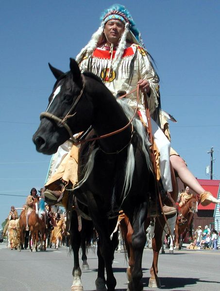 Indian Chief. Photo by Pinedale Online.