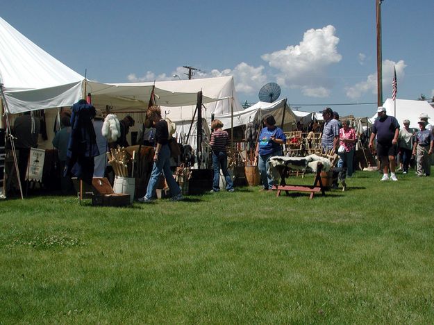 Trader's Row. Photo by Pinedale Online.