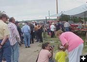 Chow Line. Photo by Pinedale Online.