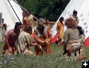 Pipe Lighting Ceremony. Photo by Pinedale Online.