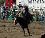 Bareback Rider. Photo by Pinedale Online.