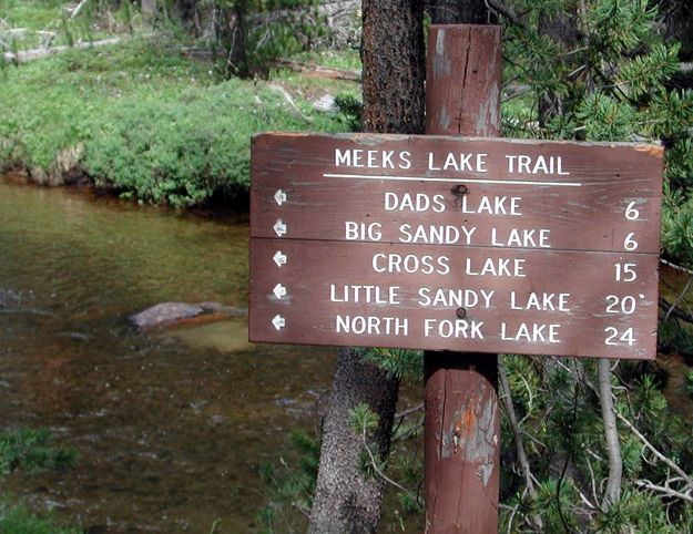 Beginning of Trail. Photo by Pinedale Online.