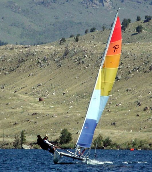 Catamaran Lean. Photo by Pinedale Online.