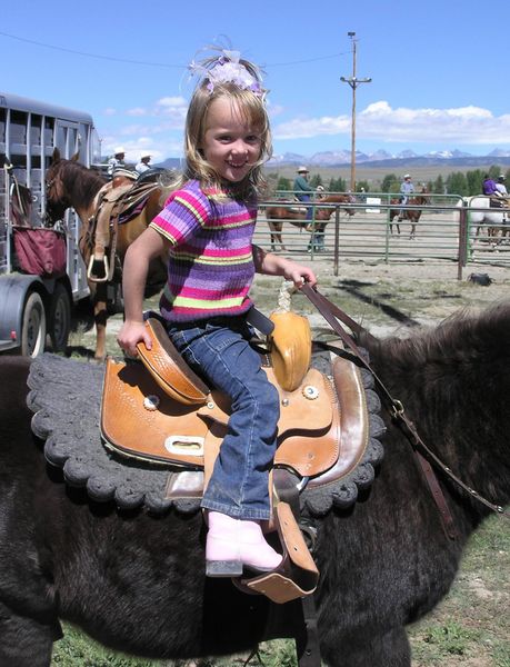 Cowgirl Princess. Photo by Pinedale Online.