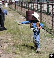 Sideline Cowkid. Photo by Pinedale Online.