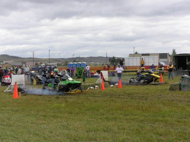 Grass Drags. Photo by Pinedale Online.