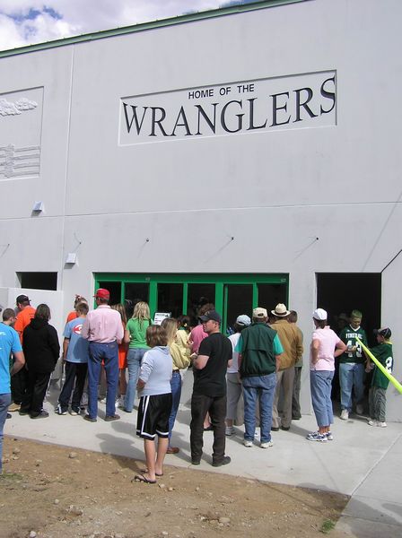 New Concession Stand. Photo by Pinedale Online.