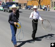 Roping Cowboys. Photo by Pinedale Online.