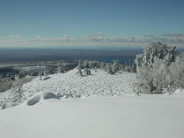 View from Fortification Mountain. Photo by Pinedale Online.