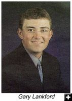 Gary Lankford. Photo by 2002 Pinedale graduation photo.