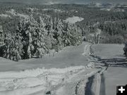 White Pine Snowmobile Trail. Photo by Pinedale Online.