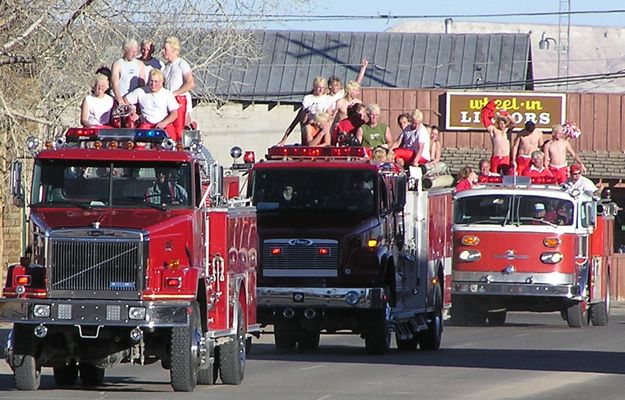 Town Victory Lap. Photo by Pinedale Online.