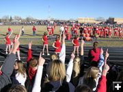 Last play of the game. Photo by Pinedale Online.