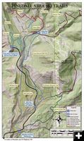 X-C Ski Trail Map. Photo by .