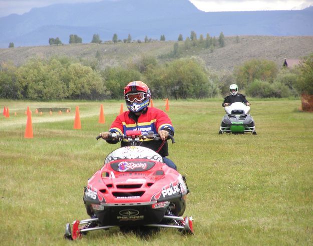 Grass Drags. Photo by Dawn Ballou, Pinedale Online.