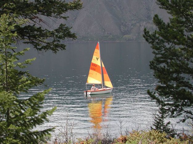 Sailing in Summer. Photo by Pinedale Online.