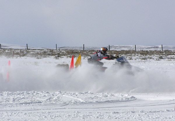 Snow dust. Photo by Pinedale Online.