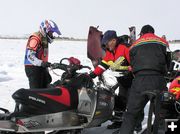 Cooling Sled Off. Photo by Pinedale Online.