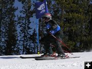 Around a blue flag. Photo by Pinedale Online.