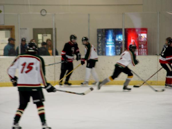 High School Hockey. Photo by Craig Sheppard.