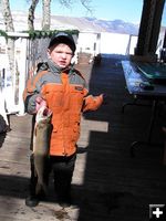 4 Year Old Fisherman. Photo by Bill Boender.