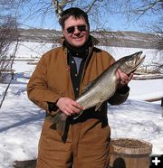 Crank 3rd place fish. Photo by Bill Boender.