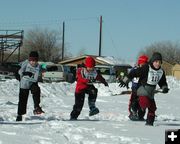 Snowshoe Biathalon. Photo by Pinedale Online.