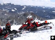 April 29 Sledding. Photo by Debbee Woyciesjes.