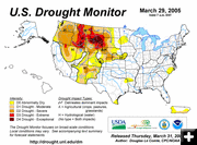 Drought Outlook. Photo by National Drought Mitigation Center.