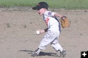 Ready to throw. Photo by Pinedale Online.