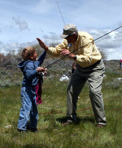 High Five. Photo by Pinedale Online.