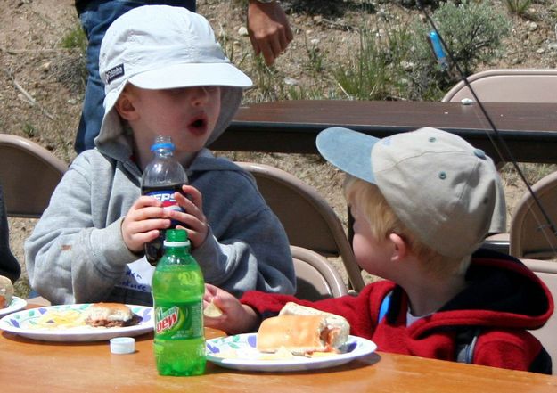 Free Lunch. Photo by Pinedale Online.