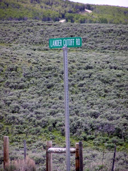 Lander Cutoff Road. Photo by Pinedale Online.