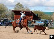 Break away roping. Photo by Pinedale Online.