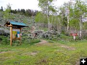 Scab Creek Trailhead. Photo by Pinedale Online.