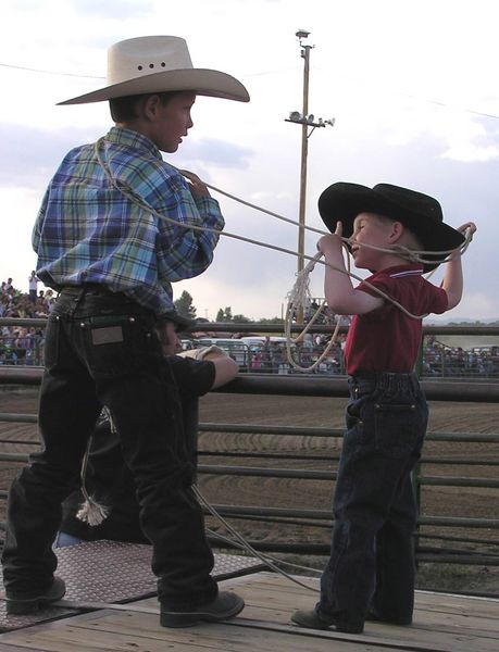 Future Cowboys. Photo by Pinedale Online.