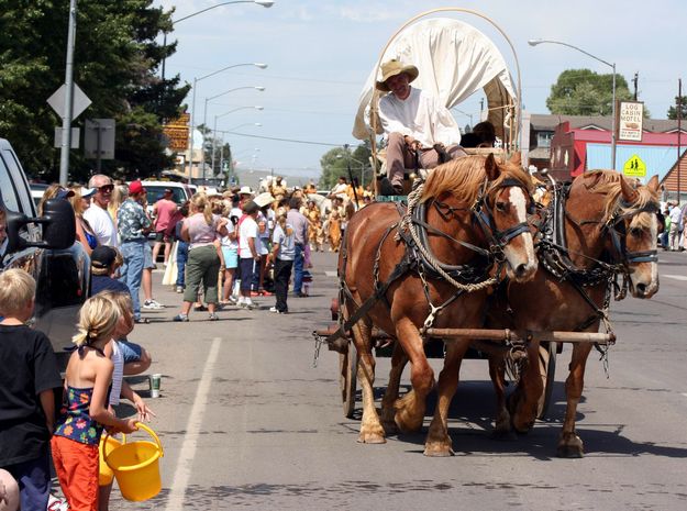 Wagon Team. Photo by Pinedale Online.