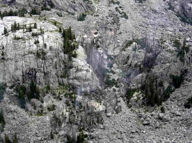 Tourist Creek Fire. Photo by USFS .