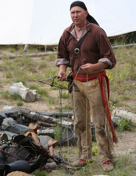 Trapping Lesson. Photo by Pinedale Online.